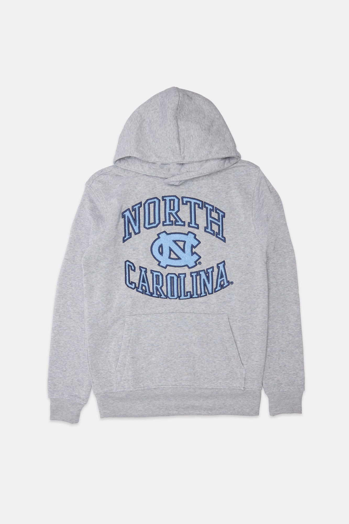 Mens UNC Grey Melange Hoodie - Heather /