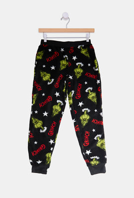 Youth The Grinch Printed Pajama Bottoms