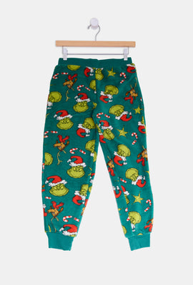 Youth The Grinch Graphic Pajama Bottoms