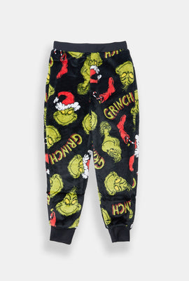 Youth The Grinch Graphic Plush Pajama Pant