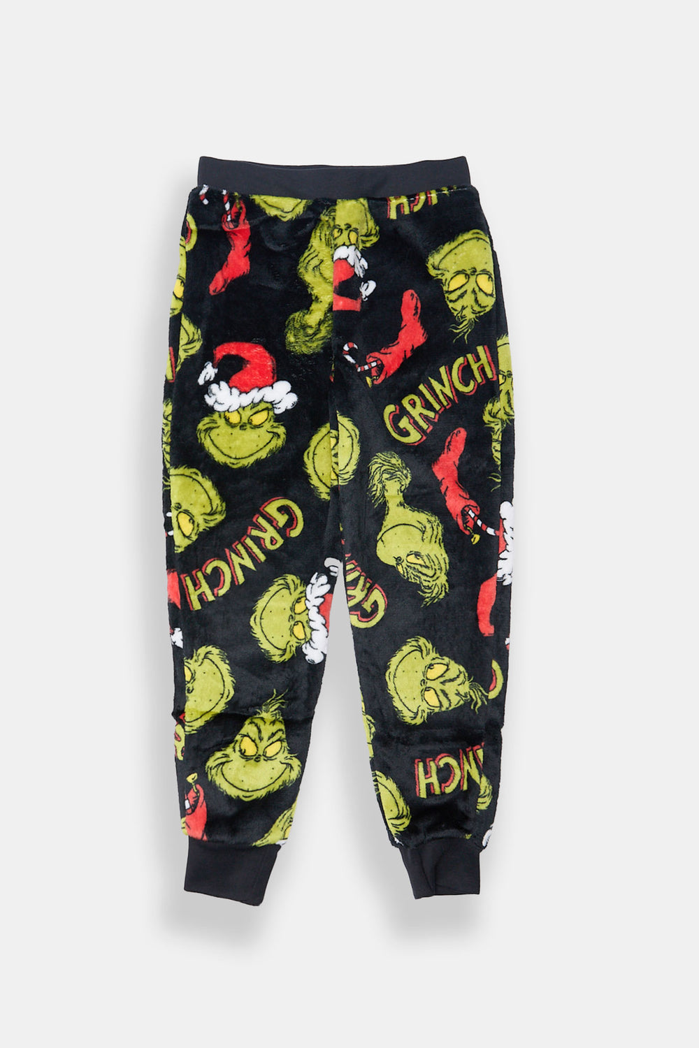 Pantalon de pyjama en peluche The Grinch junior Pantalon de pyjama en peluche The Grinch junior