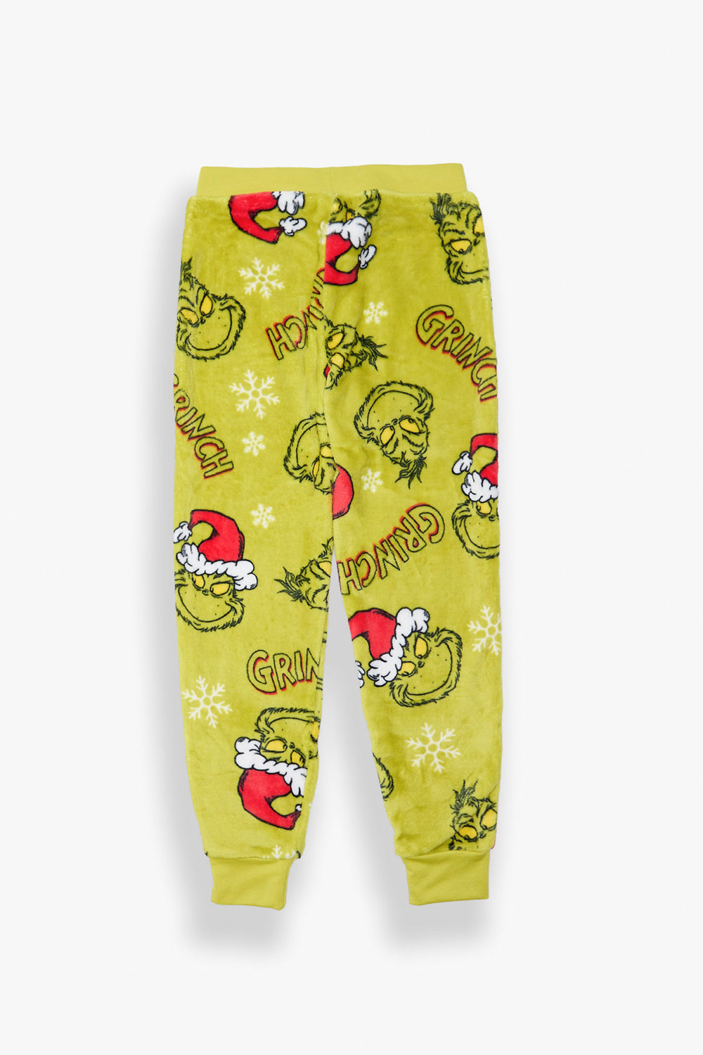 Pantalon de pyjama en peluche vert The Grinch junior Pantalon de pyjama en peluche vert The Grinch junior