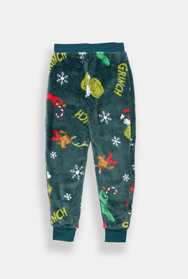 Youth The Grinch Graphic Print Pajama Pant