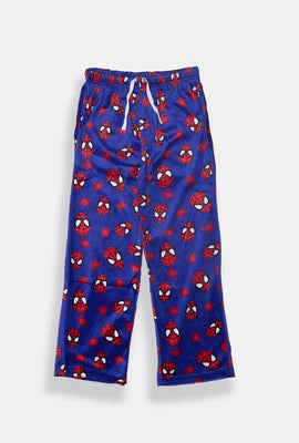 Youth Spider-Man Plush Pajama Pant