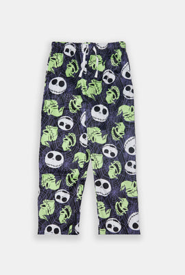 Youth Jack Skellington Halloween Plush Pajama Pant