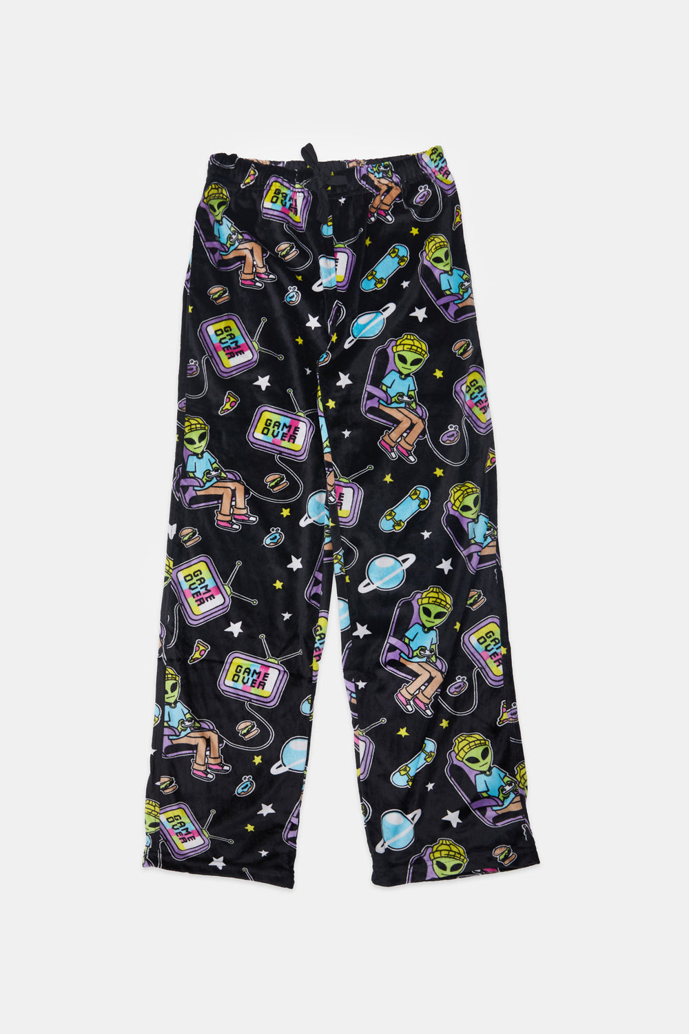 Pantalon de pyjama en peluche Alien Gamer junior Pantalon de pyjama en peluche Alien Gamer junior