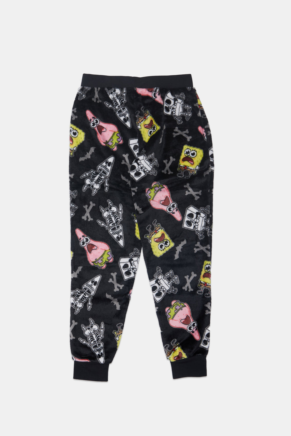 Youth SpongeBob Skeleton Plush Pajama Pant Youth SpongeBob Skeleton Plush Pajama Pant