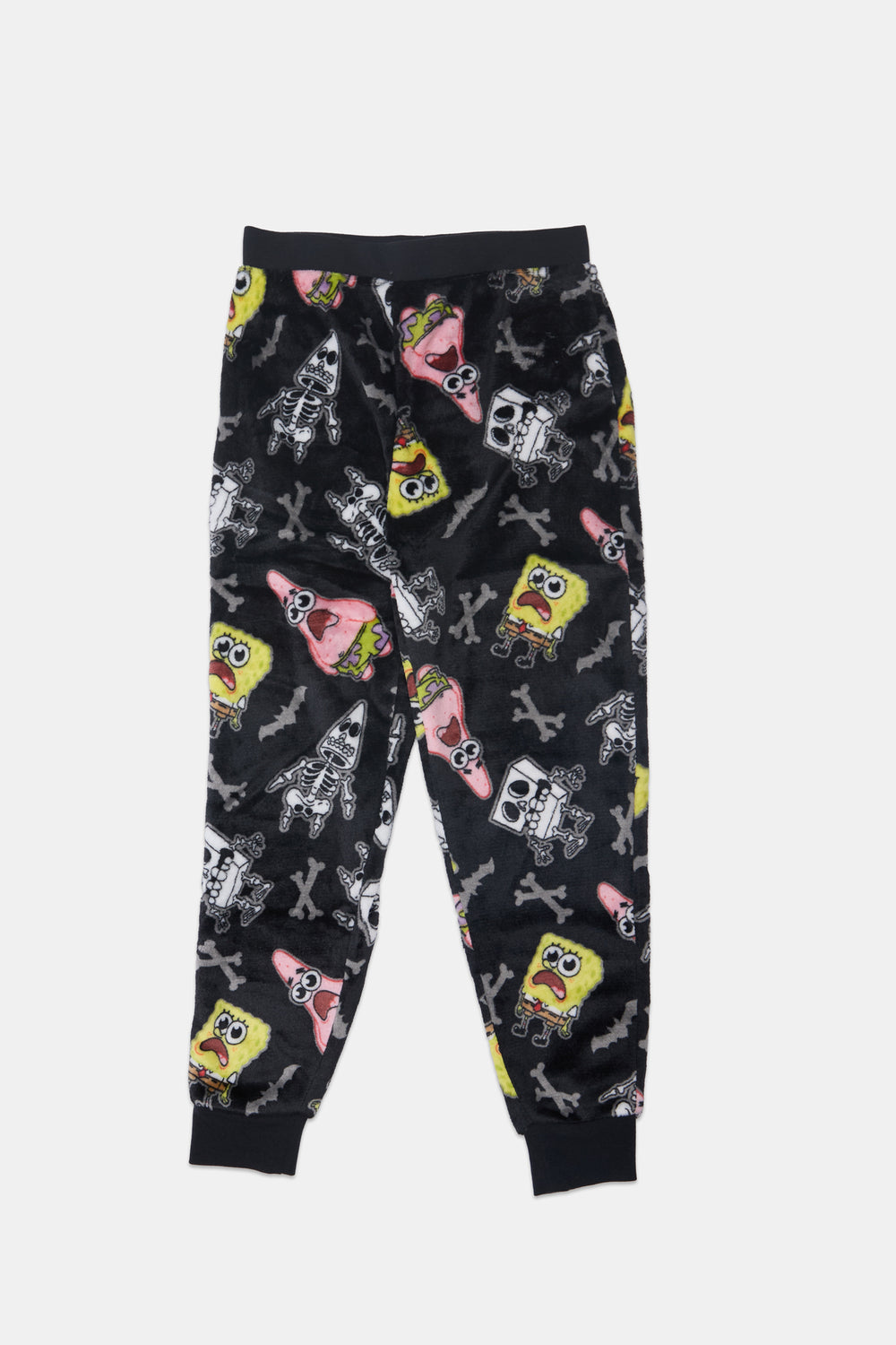 Youth SpongeBob Skeleton Plush Pajama Pant Youth SpongeBob Skeleton Plush Pajama Pant