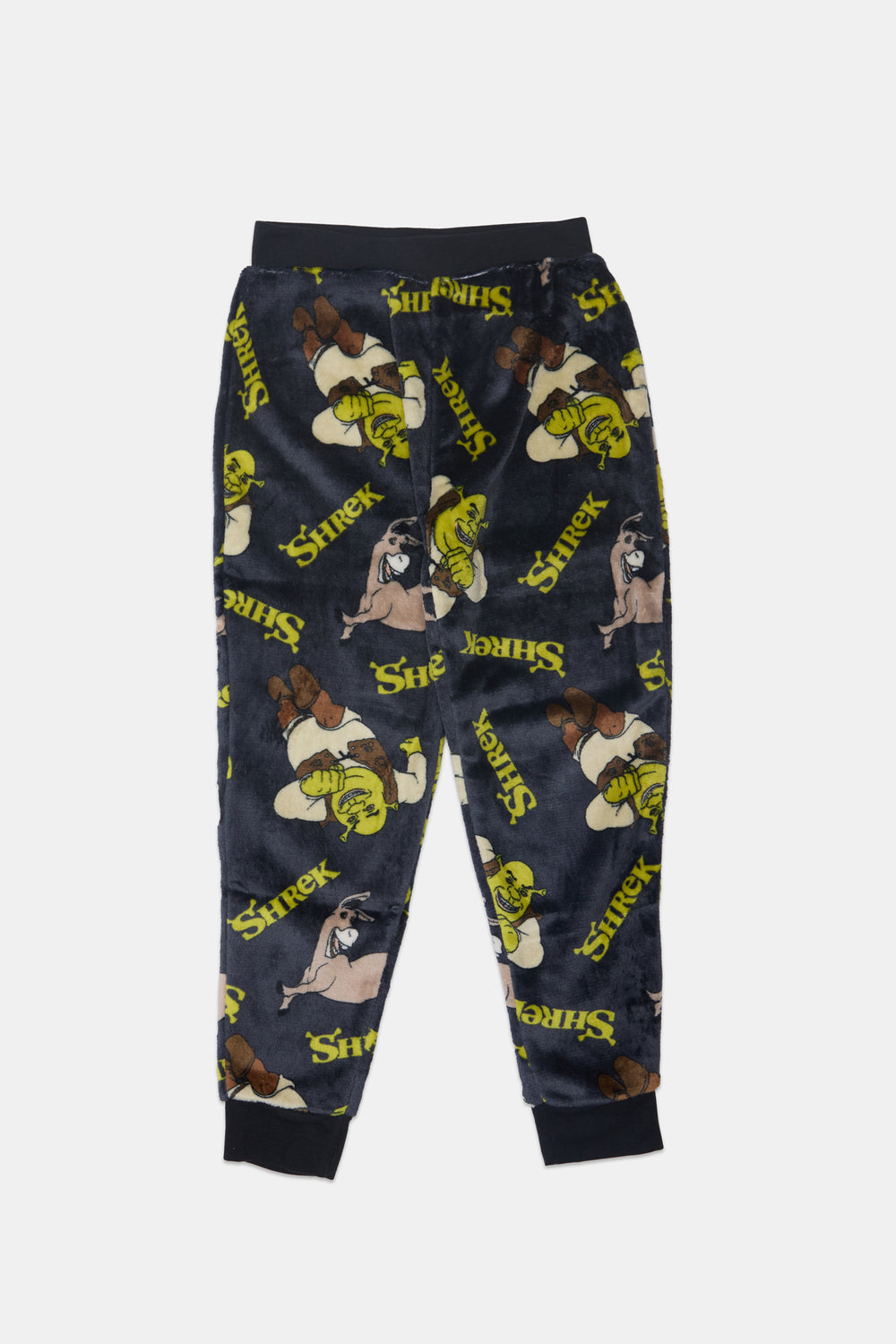 Youth Shrek & Donkey Plush Pajama Pant Youth Shrek & Donkey Plush Pajama Pant