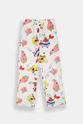 Youth SpongeBob Silky Fleece Pajama Pants