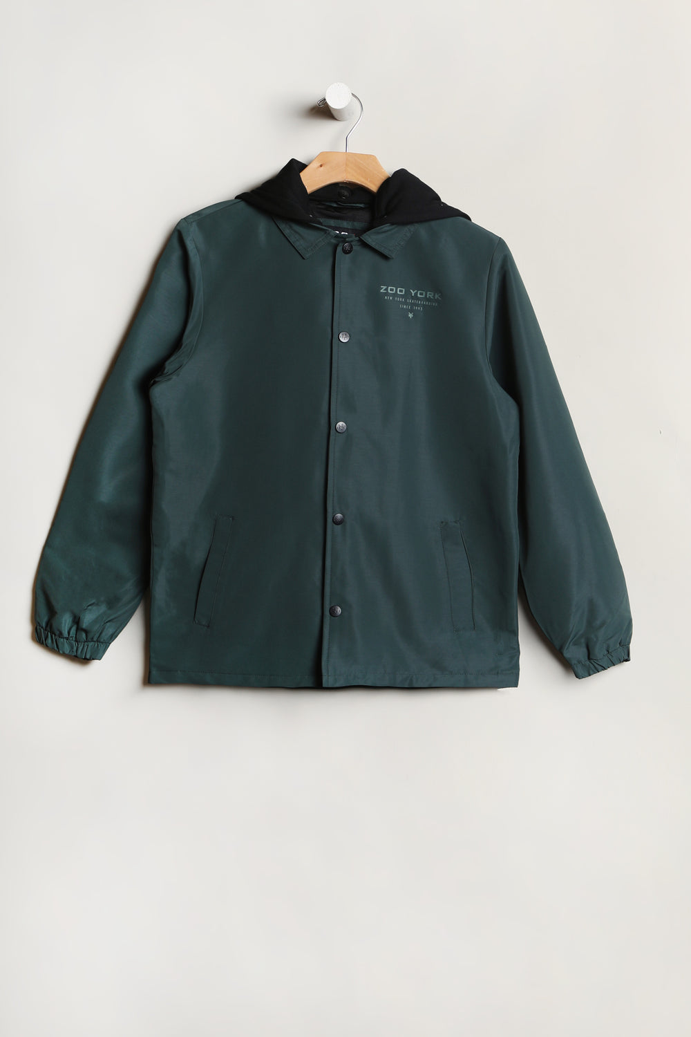Veste Coach Imprimée Zoo York Junior Vert