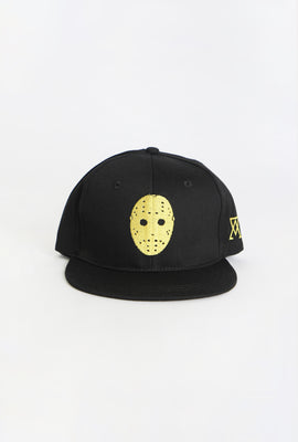 Arsenic Youth Golden Mask Flat Brim Hat