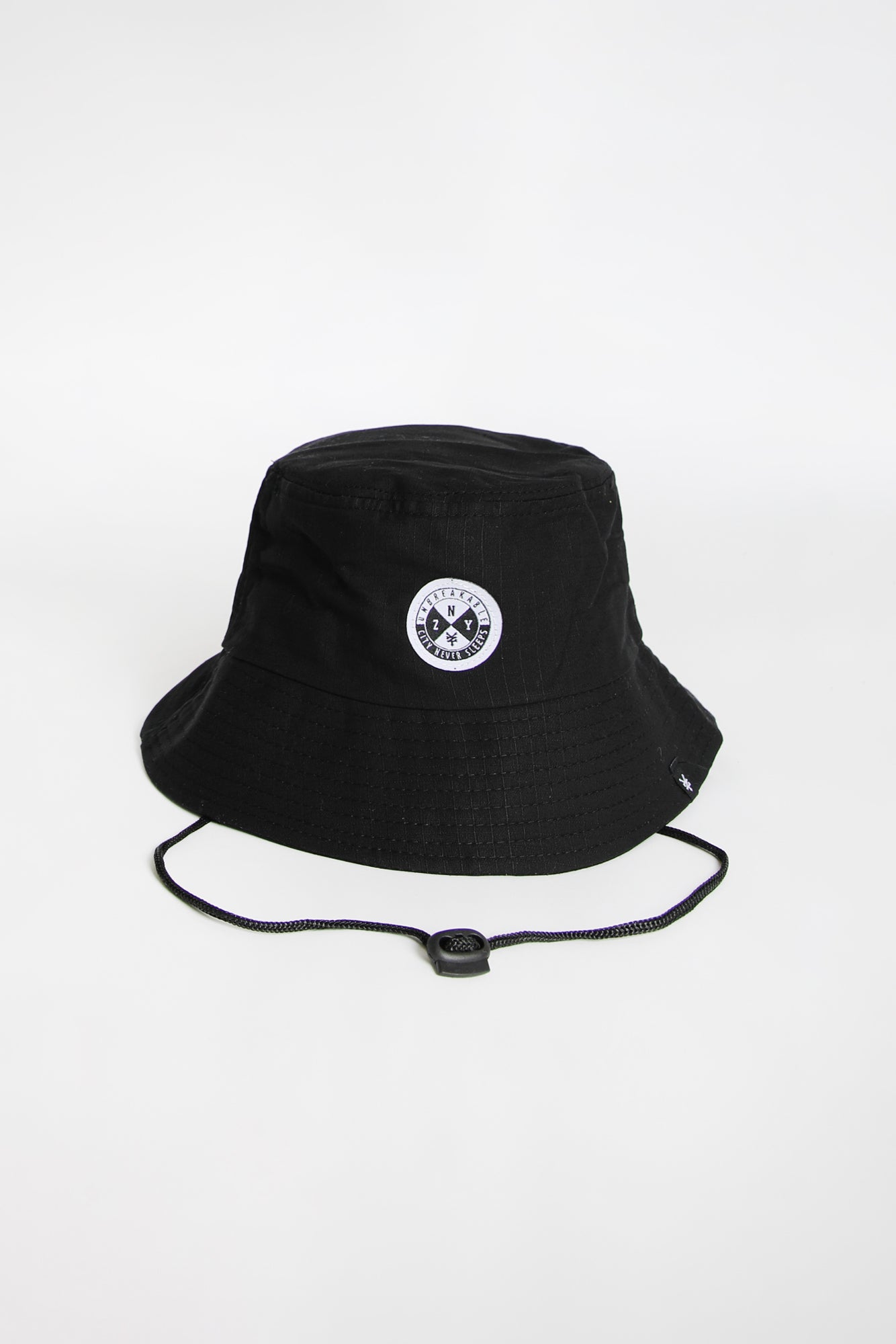 Zoo York Youth Patch Logo Safari Hat - Black / O/S