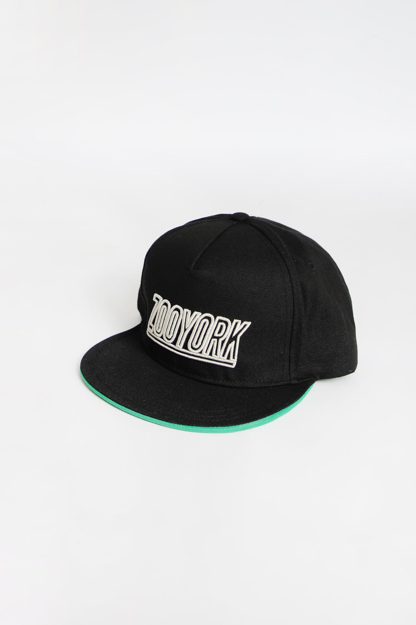 Zoo York Youth Block Logo Flat Brim Hat - / O/S