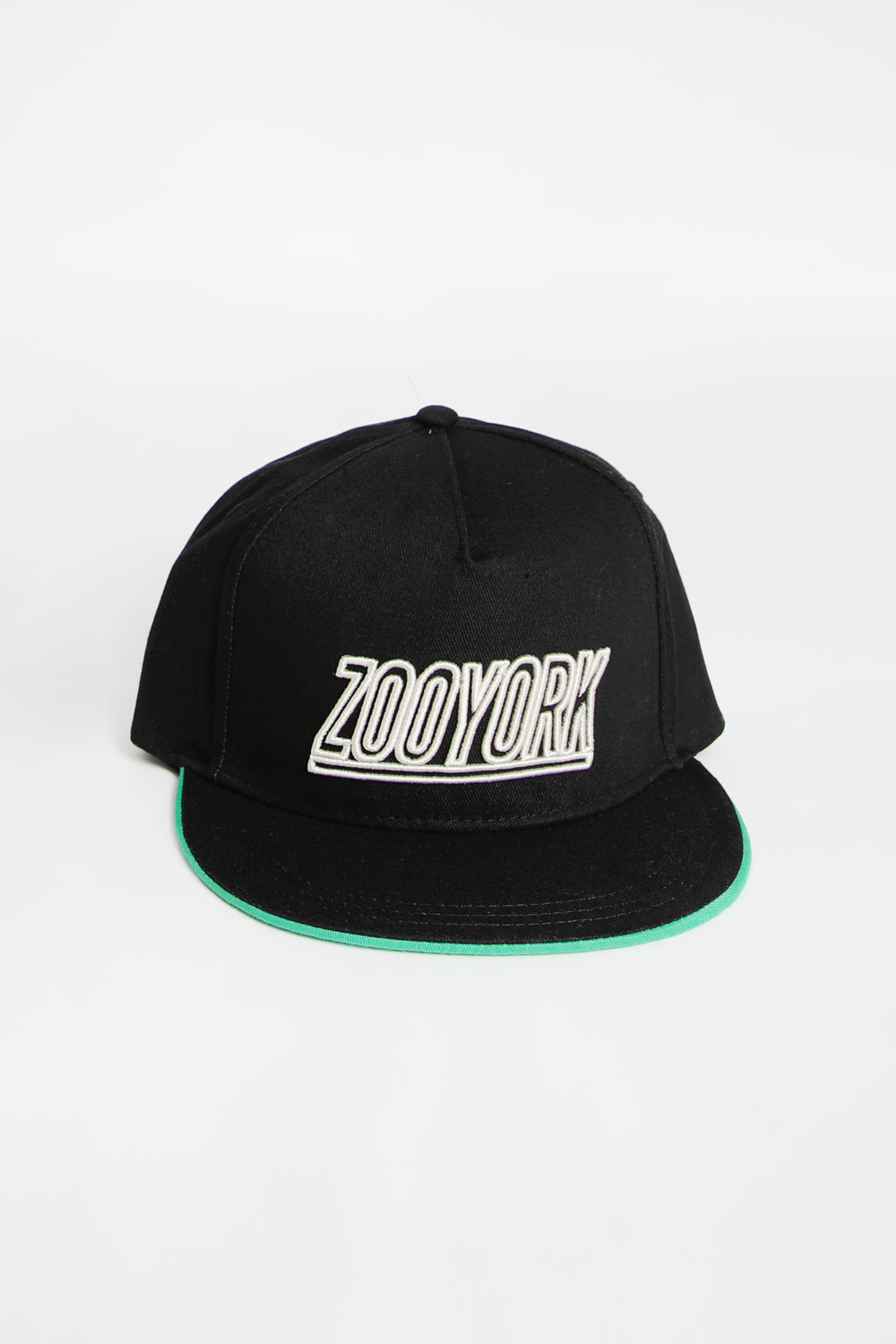 Zoo York Youth Block Logo Flat Brim Hat Zoo York Youth Block Logo Flat Brim Hat