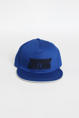 Zoo York Youth Block Logo Flat Brim Hat