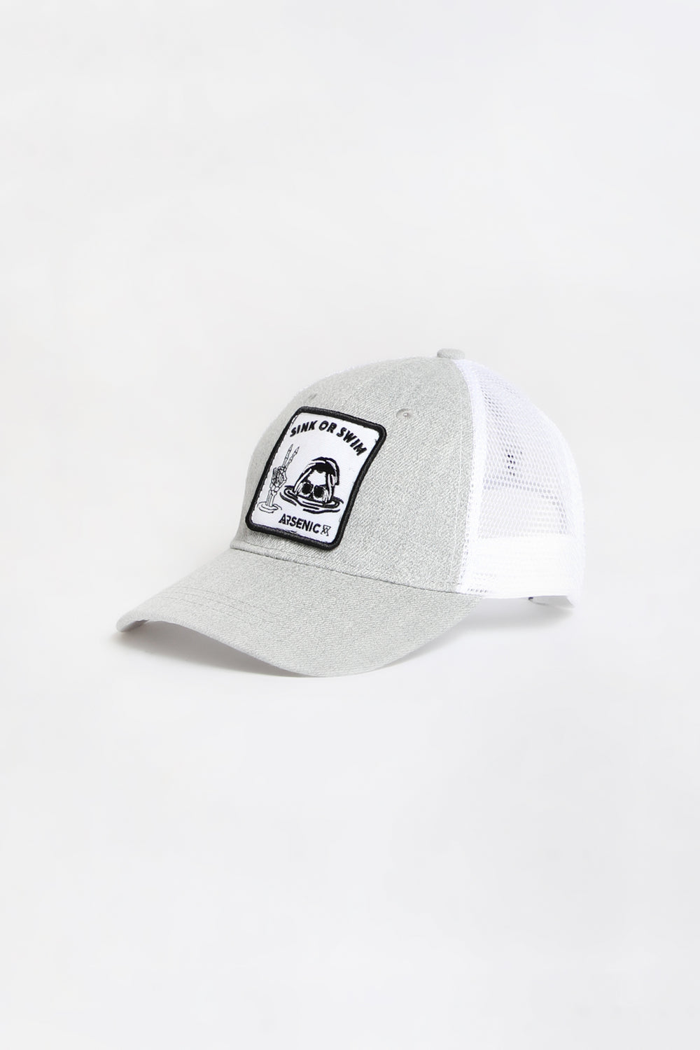 Casquette Trucker Sink or Swim Arsenic Junior Gris