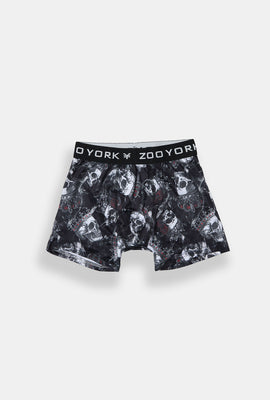 Boxer imprimé crânes et fumée Zoo York junior