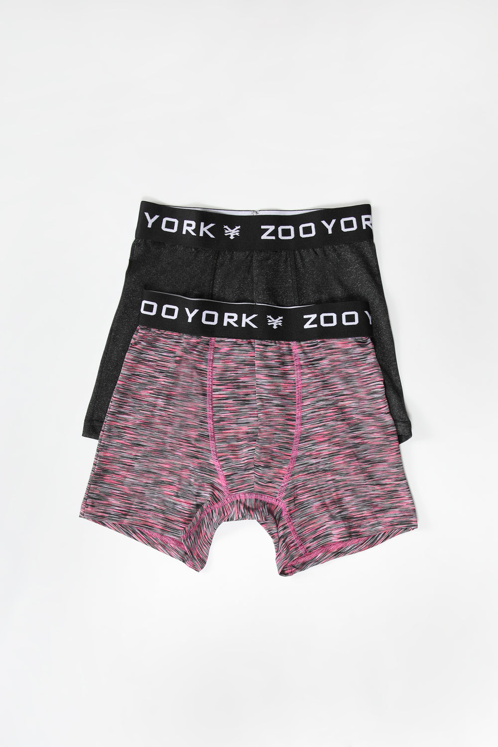 Zoo York Youth 2-Pack Space Dye Boxer Briefs Pink