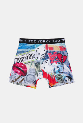 Boxer Imprimé Rouler Les Dés Zoo York Junior