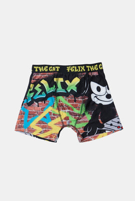 Youth Felix The Cat Graffiti Boxer Brief