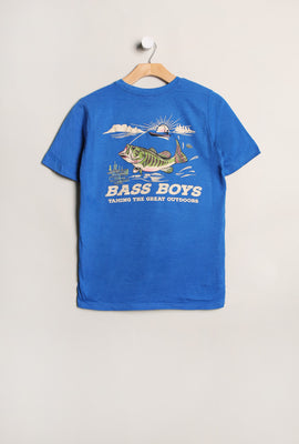 T-shirt imprimé Bass Boys junior