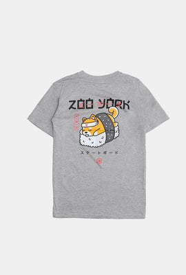 T-shirt imprimé sushi corgi Zoo York junior