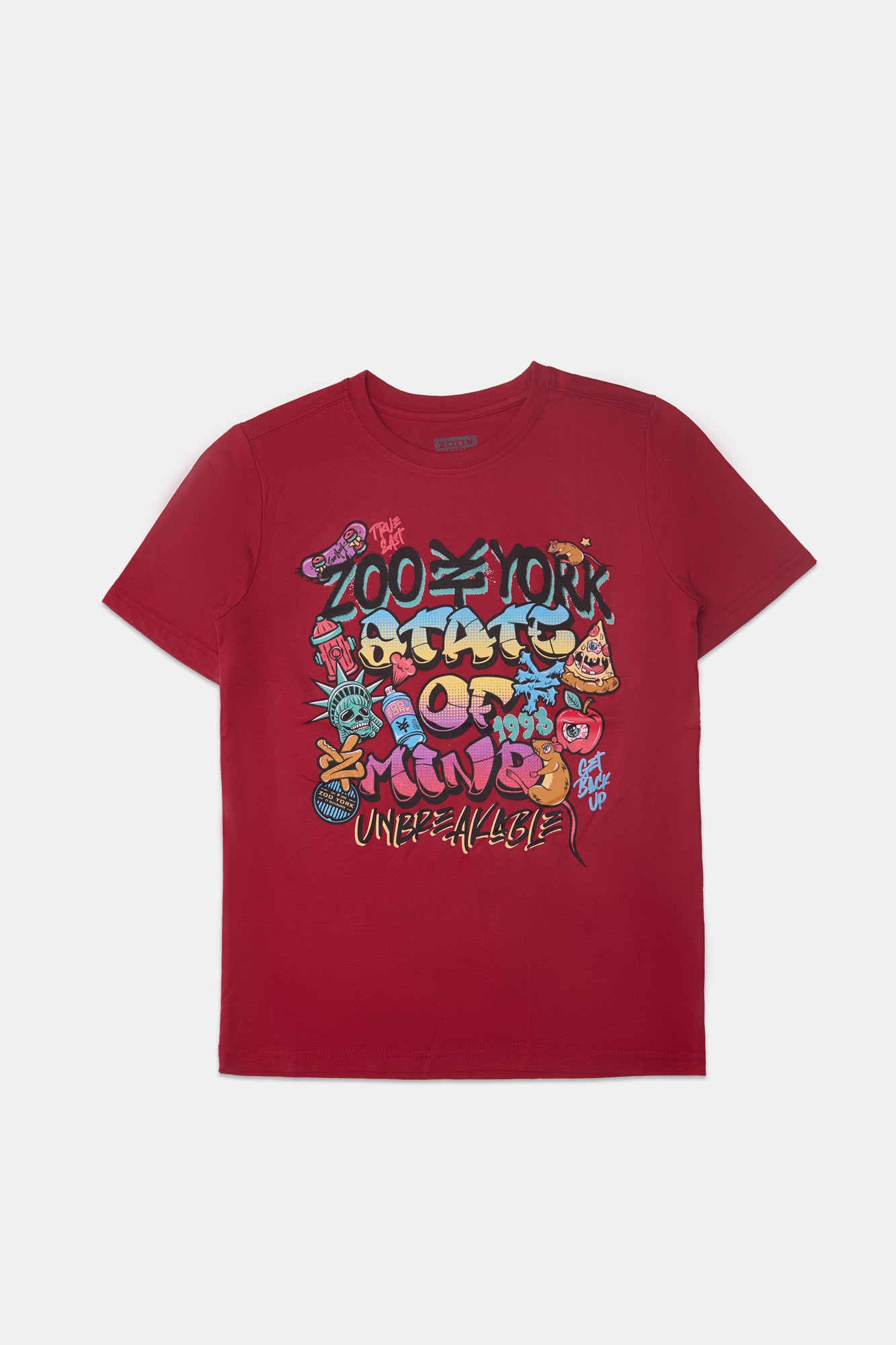 Zoo York Youth State Of Mind Graffiti T-Shirt - /