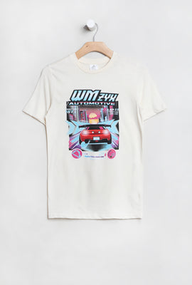 T-Shirt Imprimé Automotive Racing Junior
