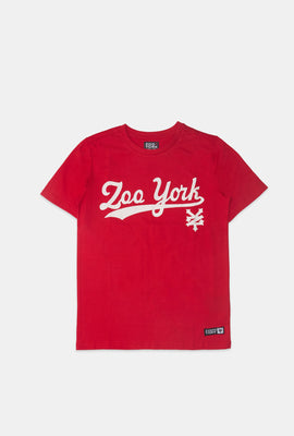 T-shirt imprimé logo baseball Zoo York junior