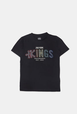 T-shirt imprimé logo Kings Zoo York junior