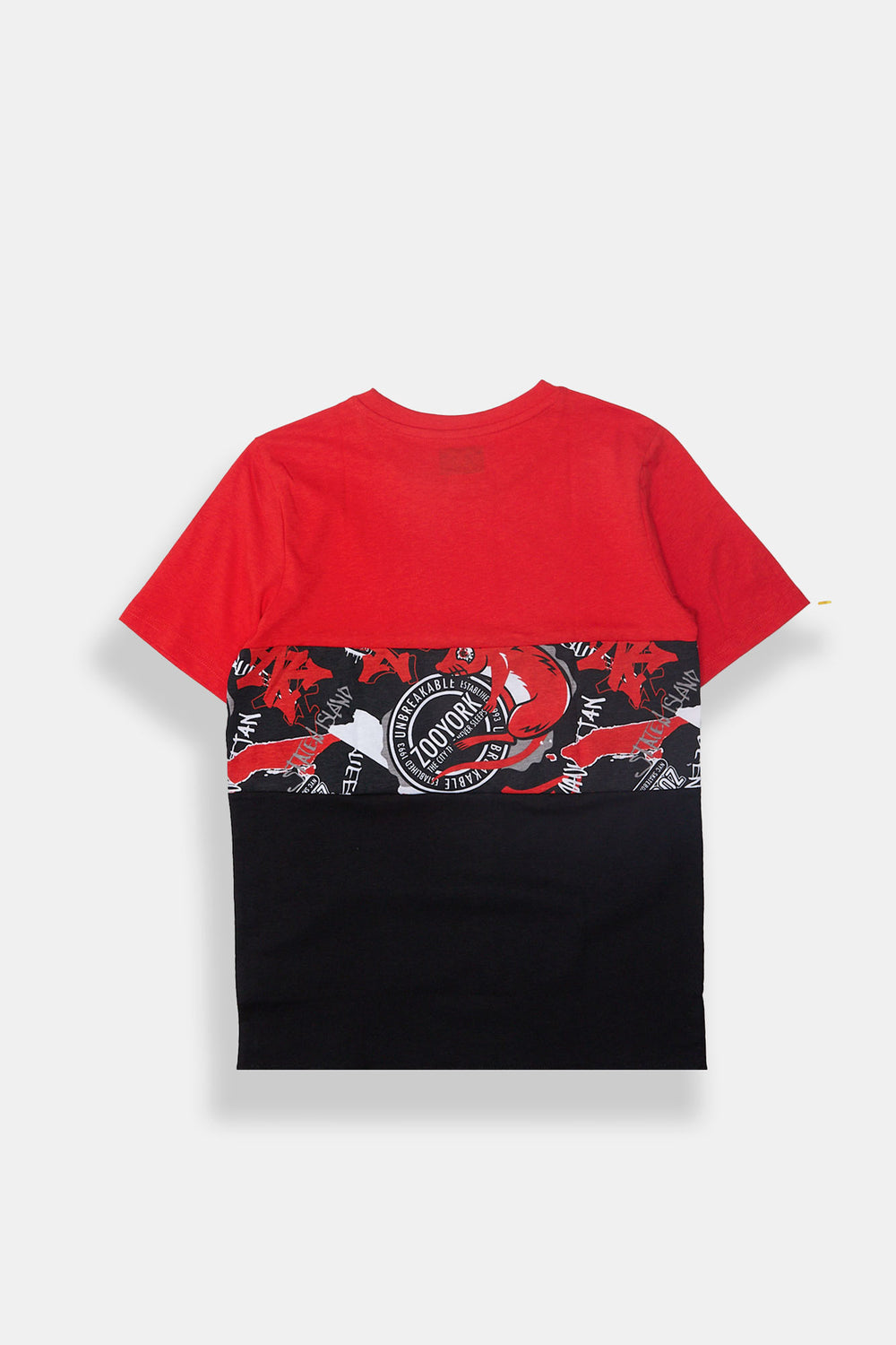 T-shirt bicolore imprimé Zoo York junior T-shirt bicolore imprimé Zoo York junior