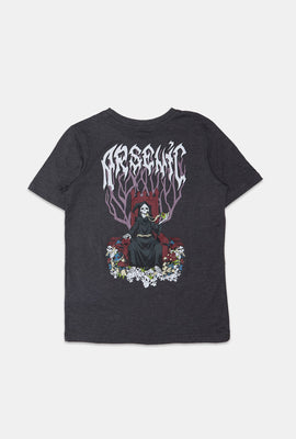 T-shirt imprimé faucheur Arsenic junior