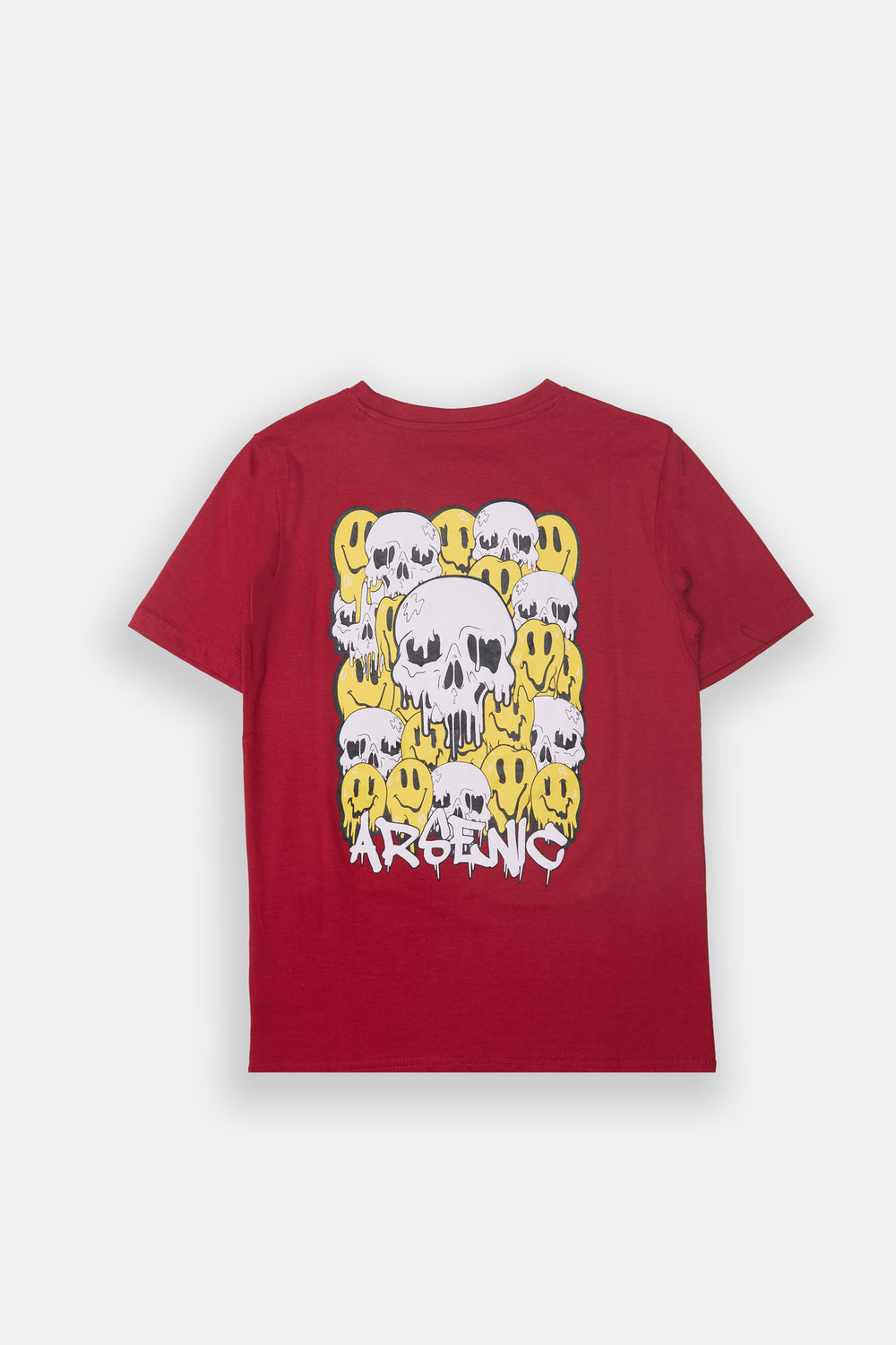 T-shirt imprimé crânes smileys Arsenic junior T-shirt imprimé crânes smileys Arsenic junior
