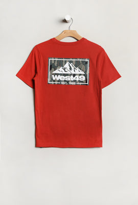 West49 Youth Mountain Camo T-Shirt