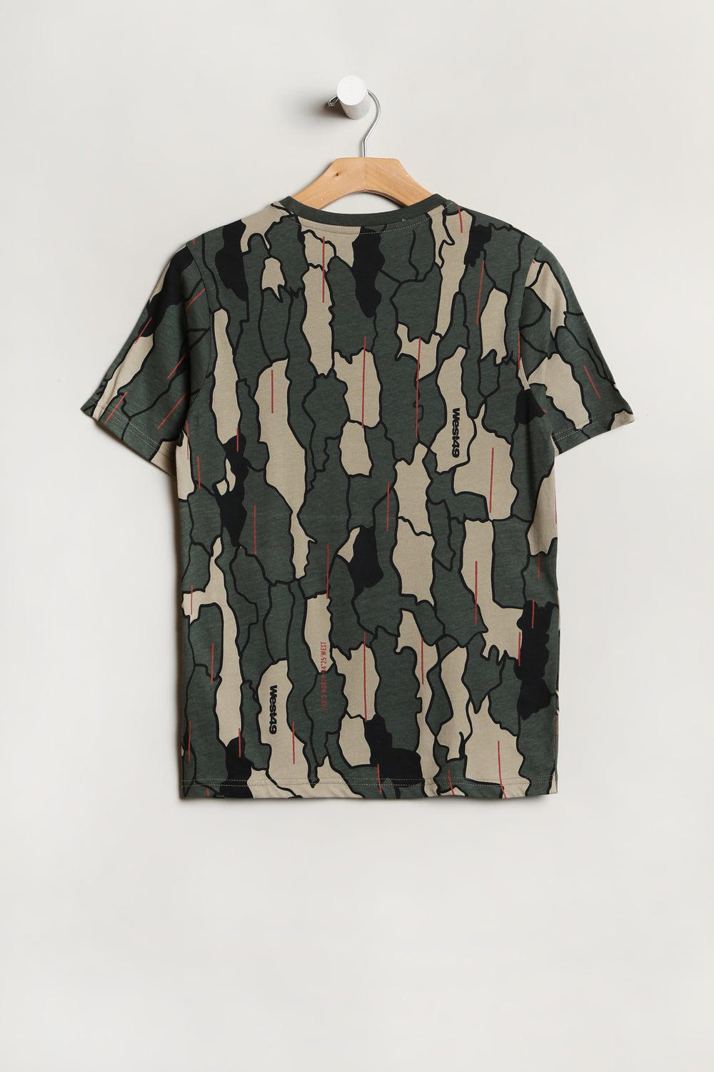 West49 Youth Allover Camo Print T-Shirt West49 Youth Allover Camo Print T-Shirt