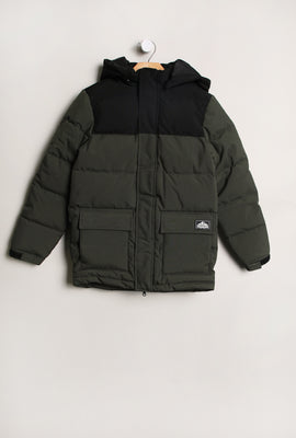 West49 Youth Colour Block Puffer