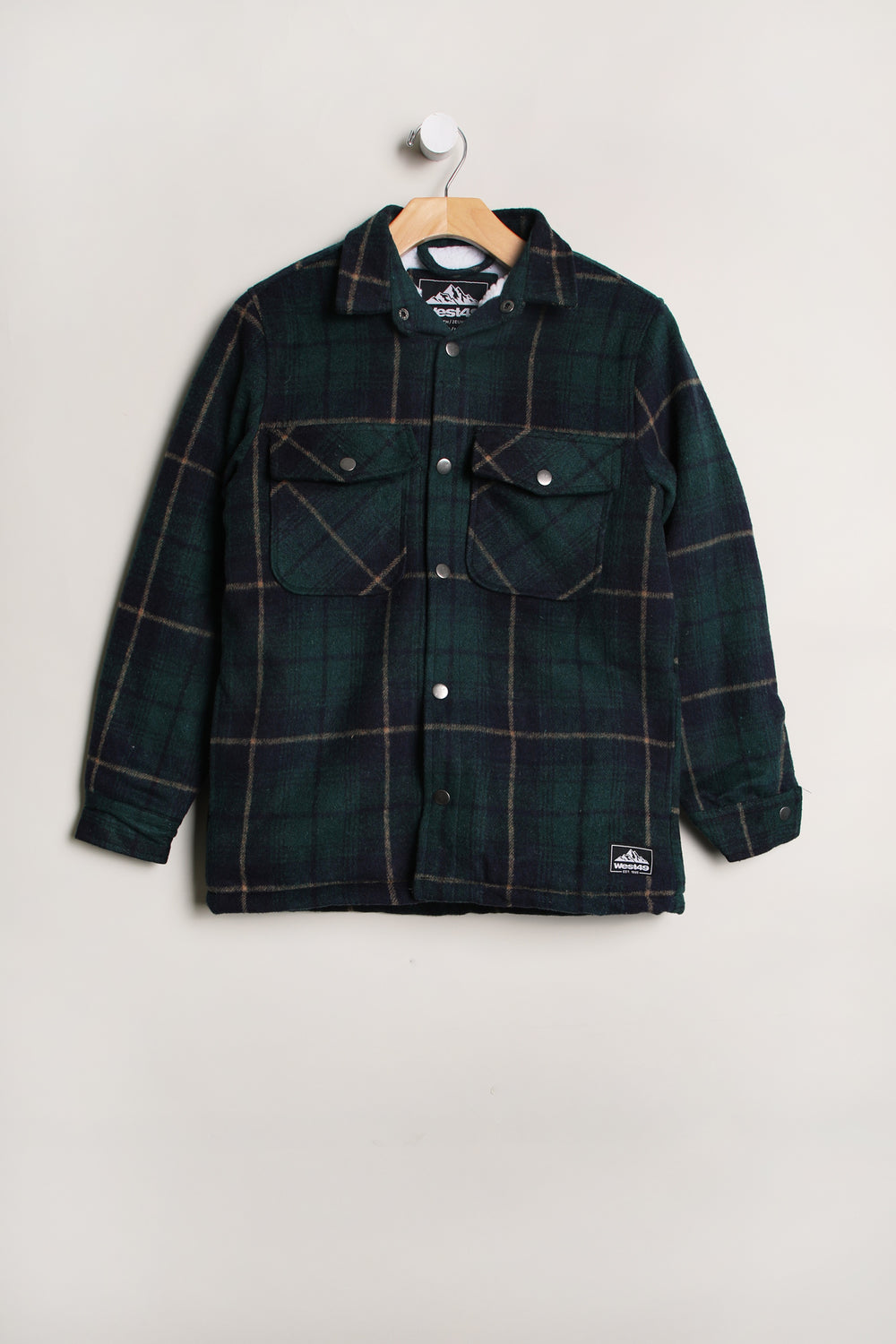 West49 Youth Lined Flannel Shacket West49 Youth Lined Flannel Shacket