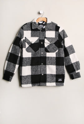 Veste-chemise à carreaux West49 junior