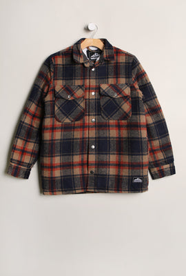 West49 Youth Lined Flannel Shacket