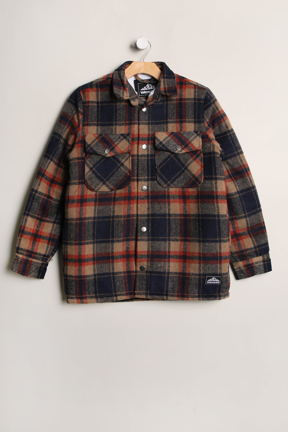 West49 Youth Lined Flannel Shacket West49 Youth Lined Flannel Shacket