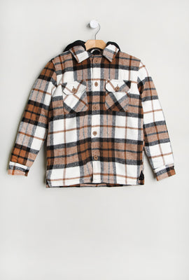 West49 Youth Lined Flannel Shacket