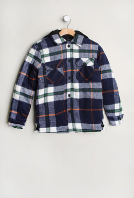 West49 Youth Lined Flannel Shacket