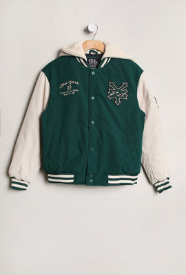 Veste universitaire en nylon Zoo York junior