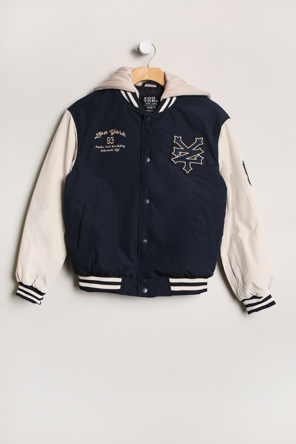 Zoo York Youth Nylon Varsity Jacket Zoo York Youth Nylon Varsity Jacket