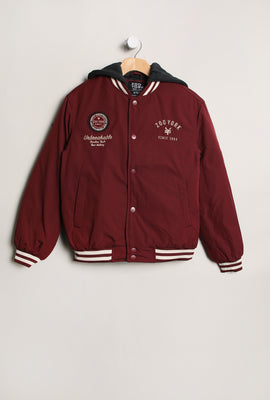 Veste universitaire en nylon Zoo York junior