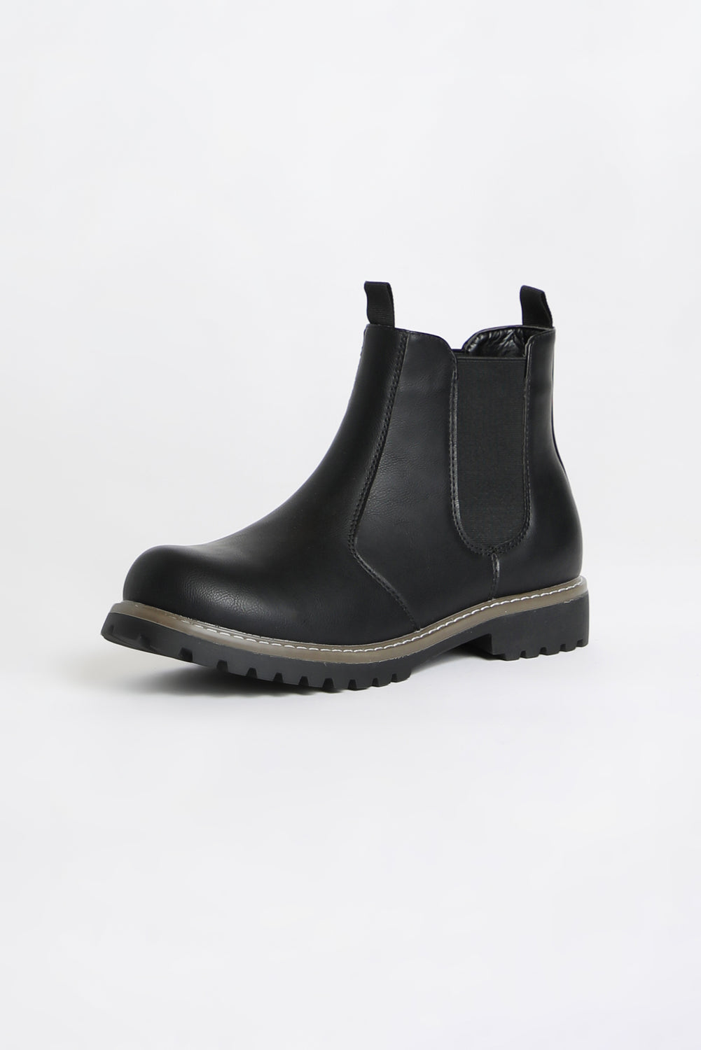 Youth Faux Fur Lined Chelsea Boots Youth Faux Fur Lined Chelsea Boots