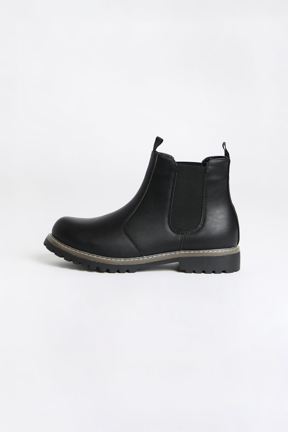Youth Faux Fur Lined Chelsea Boots Youth Faux Fur Lined Chelsea Boots