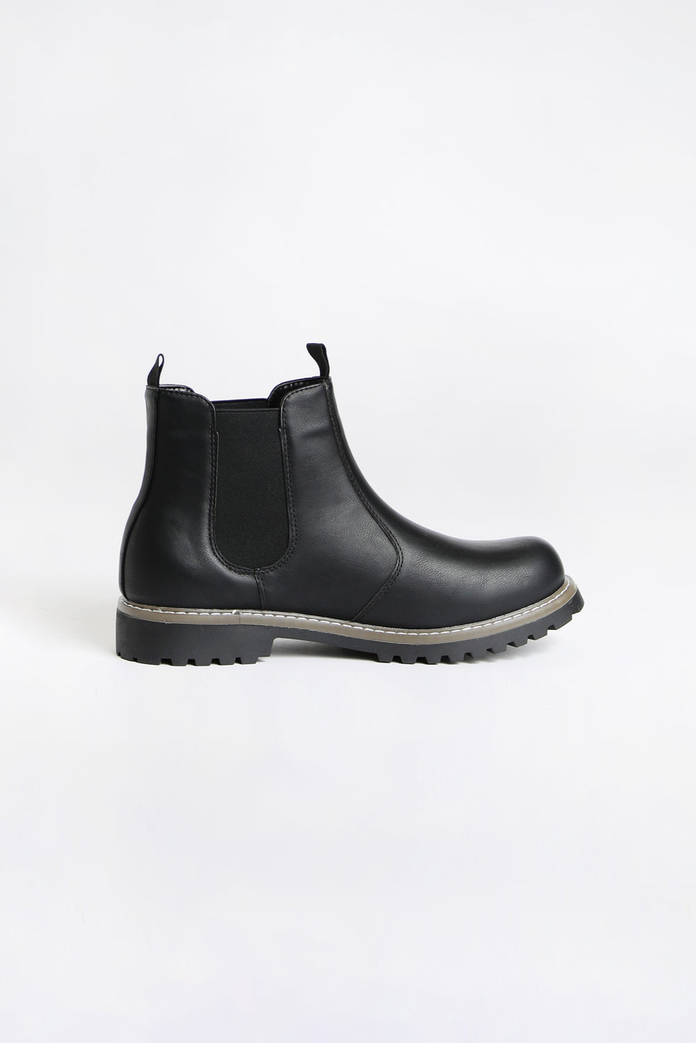Youth Faux Fur Lined Chelsea Boots Youth Faux Fur Lined Chelsea Boots