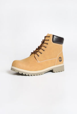 Amnesia Youth Nubuck Fur Lined Hiker Boot